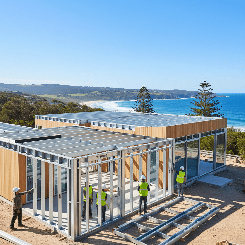 Why BlueScope TRUECORE Steel Frames are the Gold Standard for Australian Kit Homes