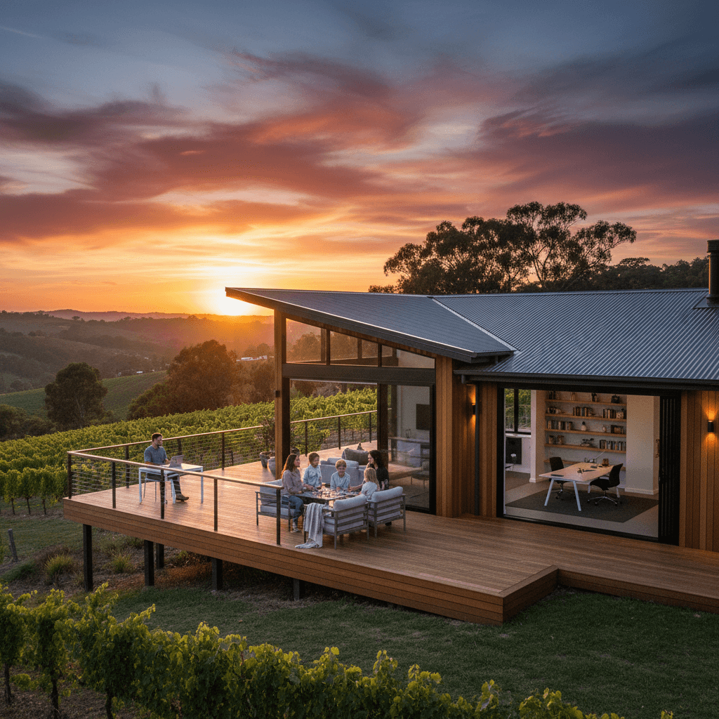 Designing for Productivity: Integrating the Modern Home Office into Your Australian Kit Home