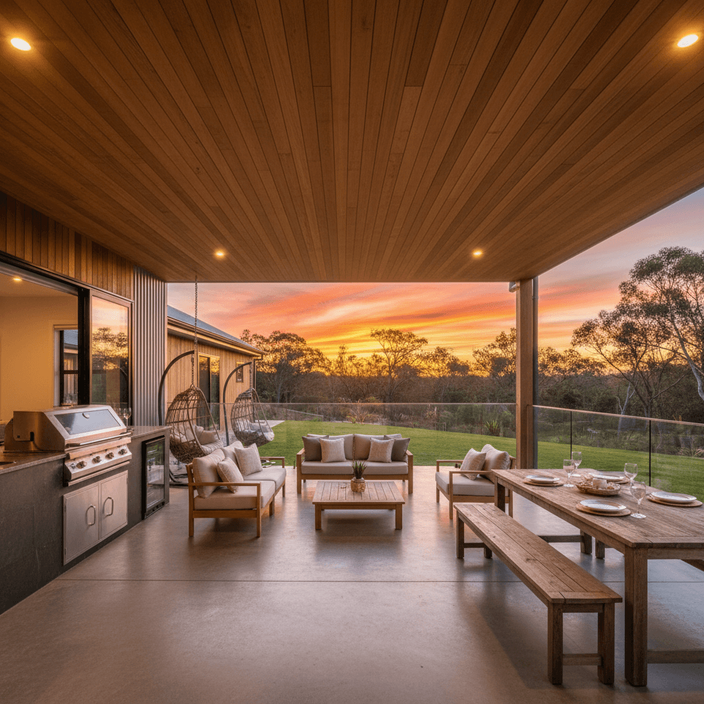 Alfresco Ambition: Designing the Perfect Outdoor Entertaining Space for Your Australian Kit Home