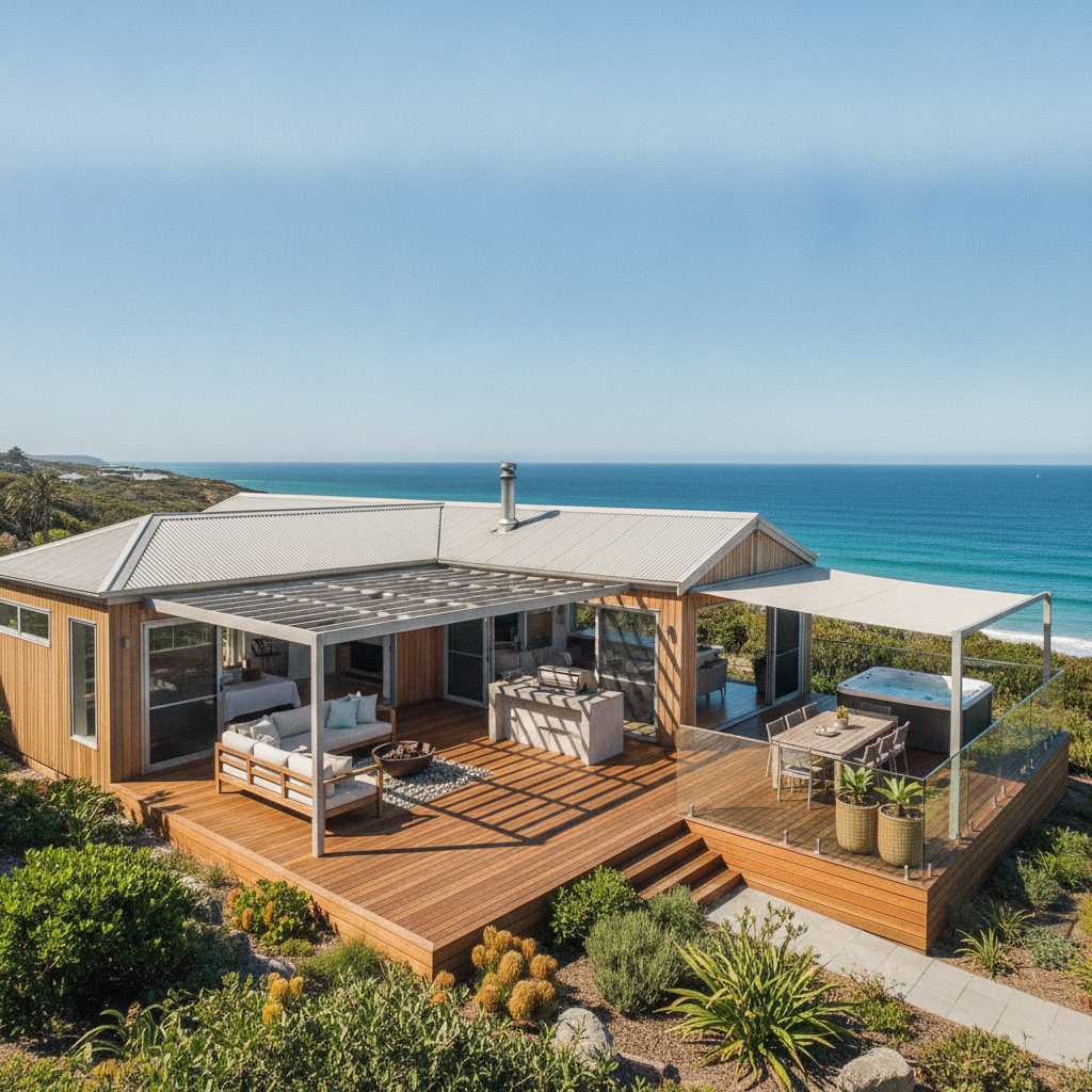 Aussie Alfresco Living: Designing Your Kit Home Outdoor Space for All Seasons