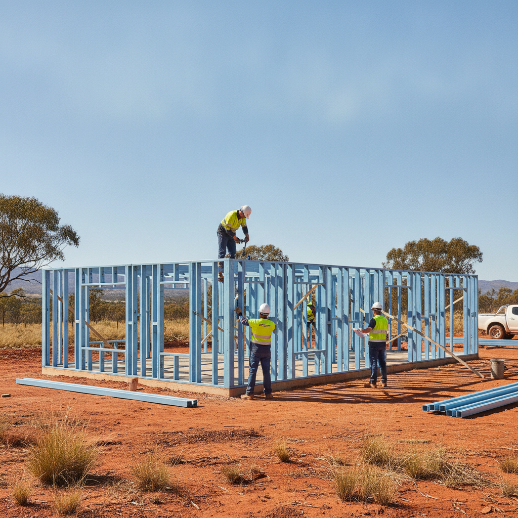 Recycled Steel Frames: Building Green, Australian-Style